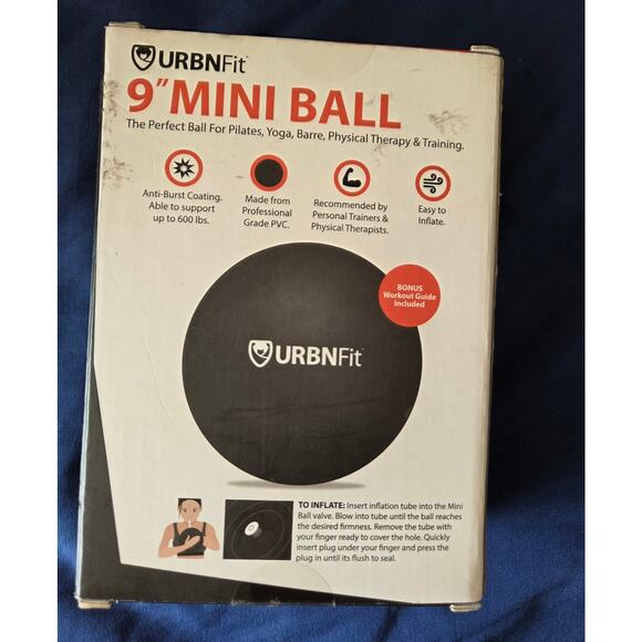 Small Exercise Ball  9-inch - Picture 2 of 2